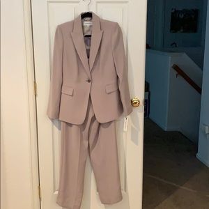 Calvin Klein beige suit